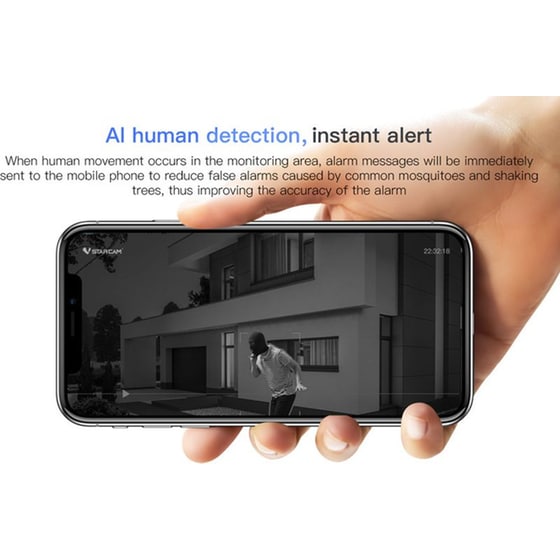 Ασύρματη IP Camera Vstarcam CS64 1080p Full HD Dome με WiFi & Αδιάβροχη προστασία image 1