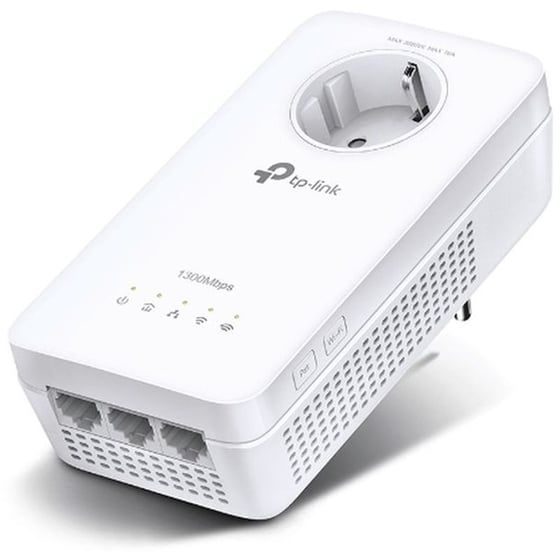 TP-LINK TL-WPA8631P Powerline Ενσύρματη Σύνδεση Passthrough έως 1300Mbps με 3 Θύρες Ethernet image 0