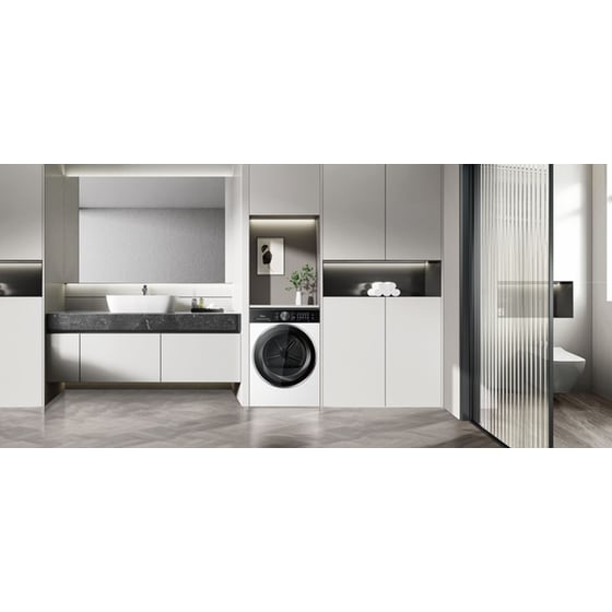 MIDEA MD210H100BW/W  10kg με Αντλία Θερμότητας Λευκό με WiFi Στεγνωτήριο Ρούχων image 9