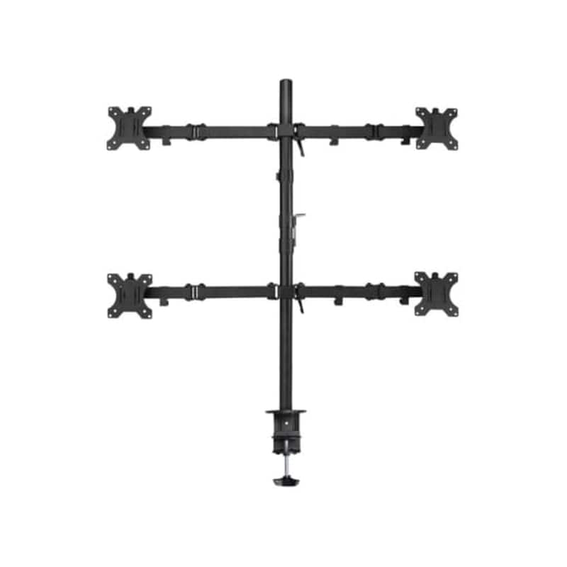 Βάση Οθόνης 10- 32 Ewent Quadruple Monitor Support Μαύρο