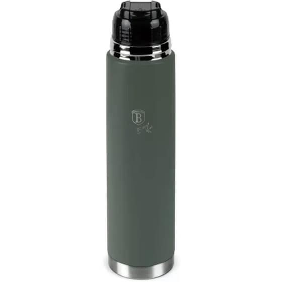 Μπουκάλι Θερμός Berlinger Haus Ανοξείδωτο Matt Green 1L image 6