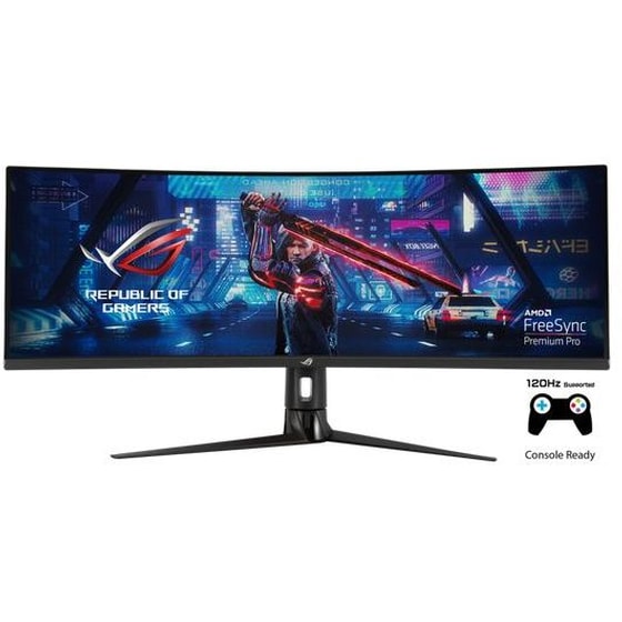 Asus Rog Strix XG49VQ Gaming Monitor 49" 4K Ultra HD VA Curved 144Hz image 0