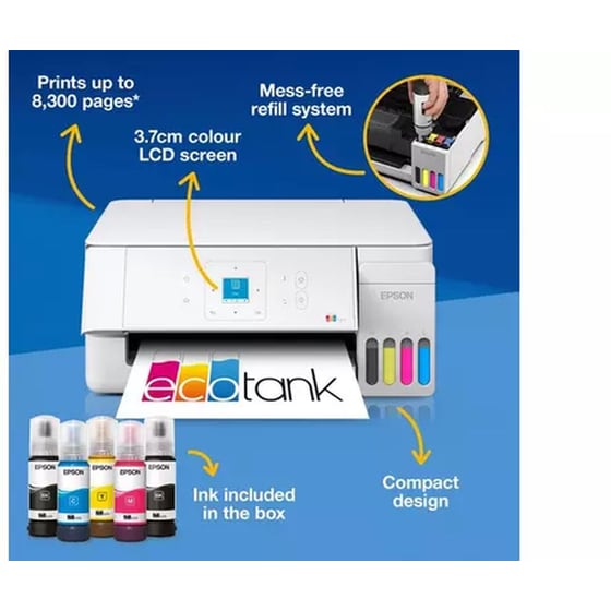 Epson L3366 Έγχρωμο Πολυμηχάνημα Inkjet με WiFi και Mobile Print C11CL63411 image 2