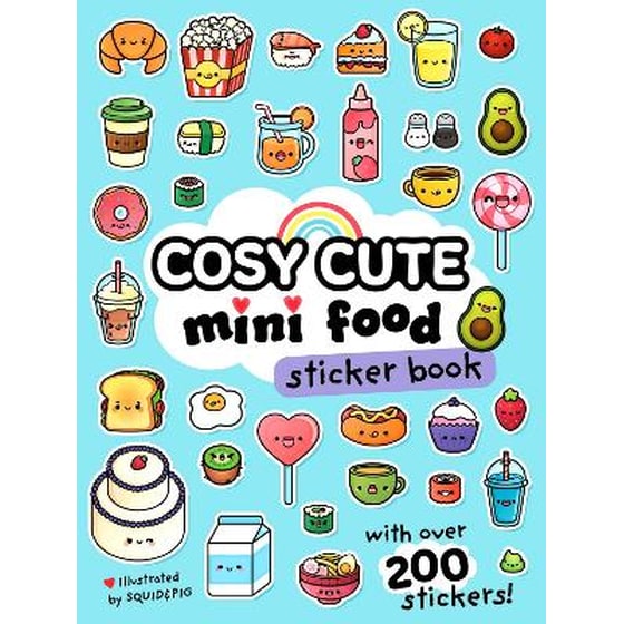 Cosy Cute Mini Food Sticker book image 0