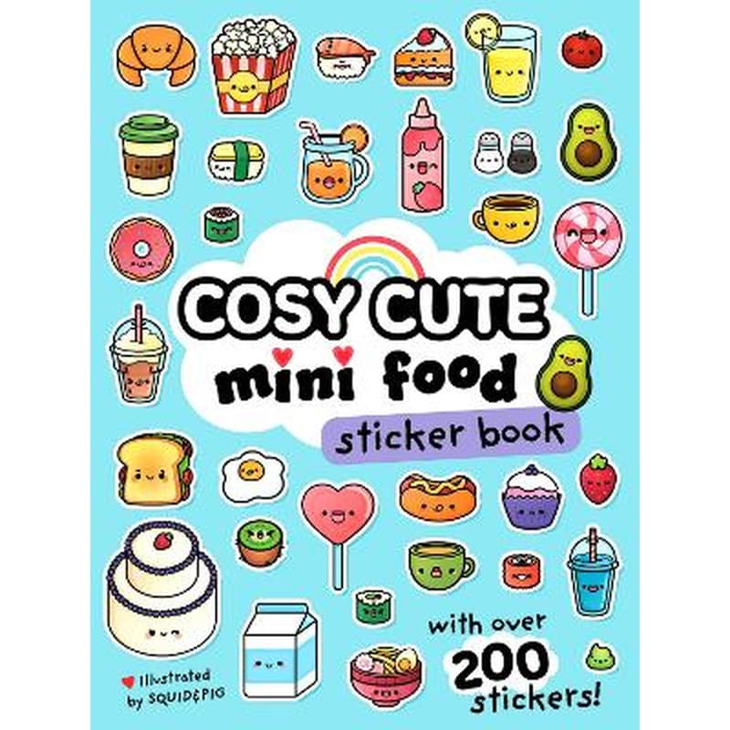 Cosy Cute Mini Food Sticker book