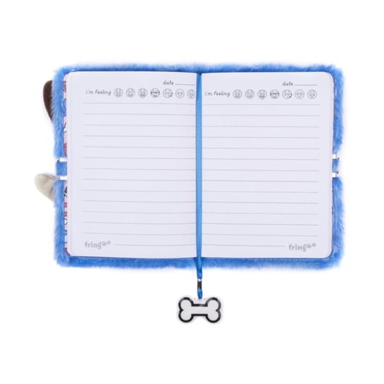 Σημειωματάριο Fringoo Plush Pug Dog image 4