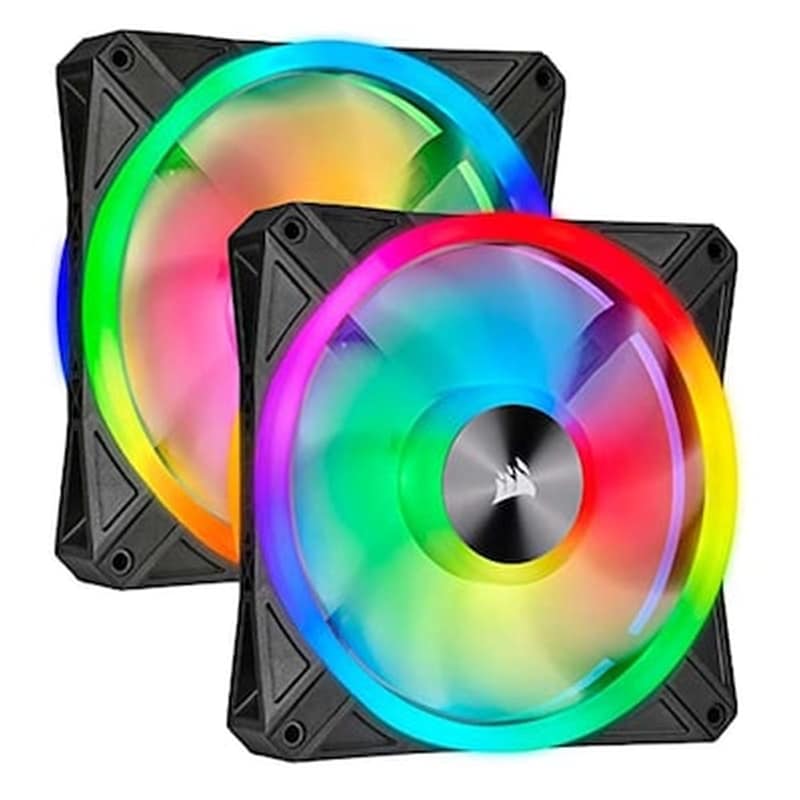 CORSAIR Case Fan Corsair iCue QL RGB - 2τμχ