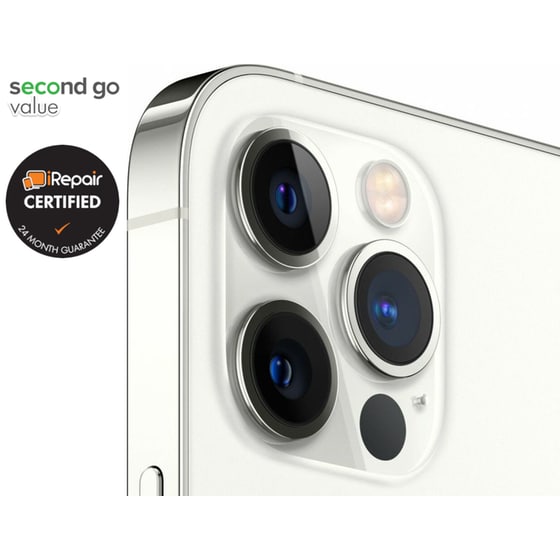 Μεταχειρισμένο Apple iPhone 12 Pro 128GB Silver second go value Certified by iRepair image 3