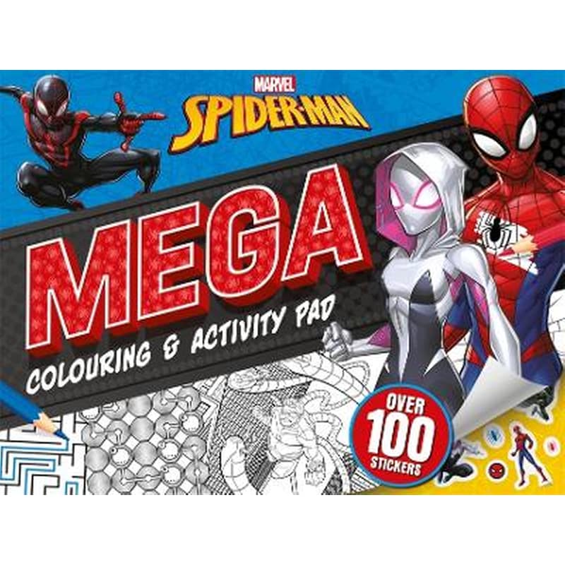 Marvel Spider-Man: Mega Colouring Activity Pad