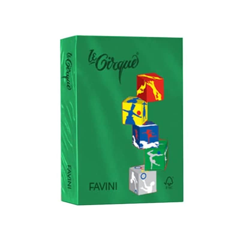 Favini Le Cirque Intense Πράσινο Χαρτί Εκτύπωσης A4 80gr 500 φύλλα