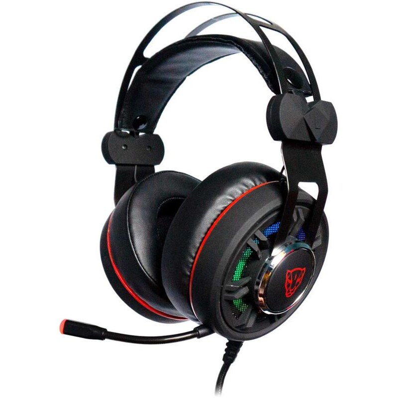 MOTOSPEED Motospeed G919 Gaming Ενσύρματα Ακουστικά USB με RGB Φωτισμό - Μαύρα
