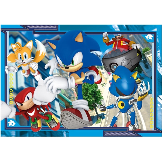 Παιδικό Παζλ Clementoni Sonic The Hedgehog (180 Κομμάτια) image 1
