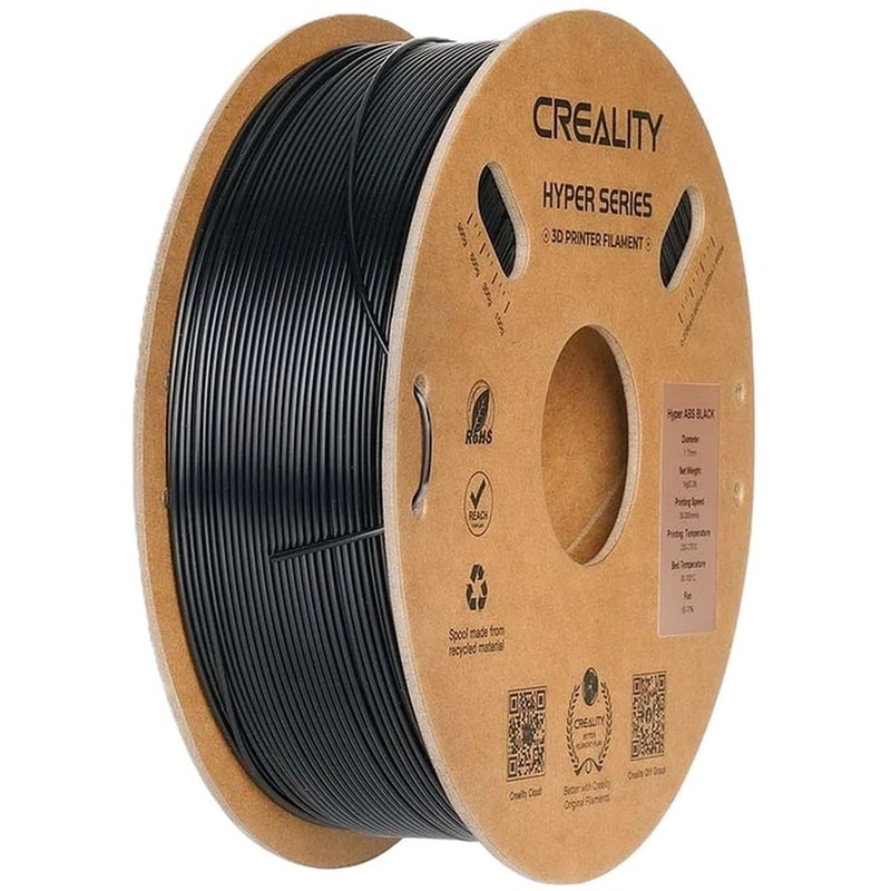 CREALITY Νήμα 3D Εκτυπωτή HYPER ABS 1kg 1.75mm - Μαύρο
