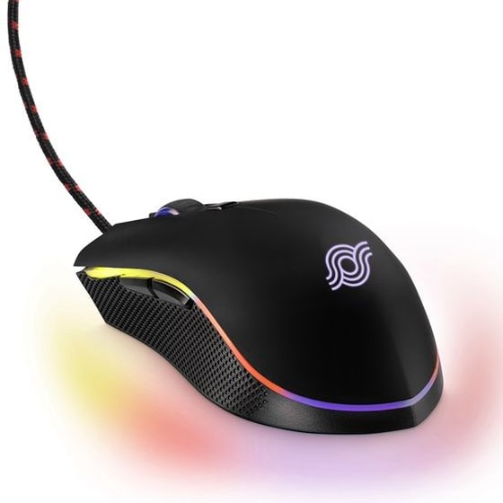 MediaRange MRGS201 RGB Gaming Ενσύρματο Ποντίκι 4000 DPI - Μαύρο image 0