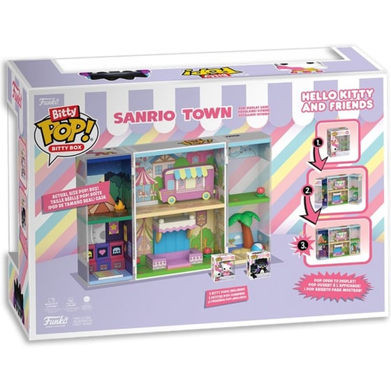 Funko Bitty Pop! Bitty Box: Hello Kitty And Friends - SanrioTown Vinyl Figures image 3