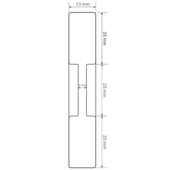 Κασέτα Ετικετογράφου NIIMBOT 13x75mm 90 Ετικέτες για Κοσμήματα - Λευκό image 2