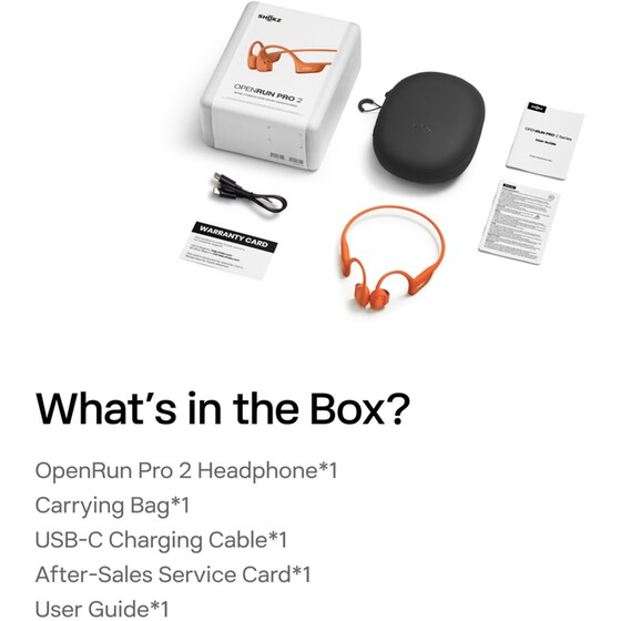 Ακουστικά Bluetooth Shokz OpenRun Pro 2 - Orange image 3