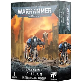 Space Marines: Chaplain In Terminator Armour Warhammer 40k GAMES WORKSHOP