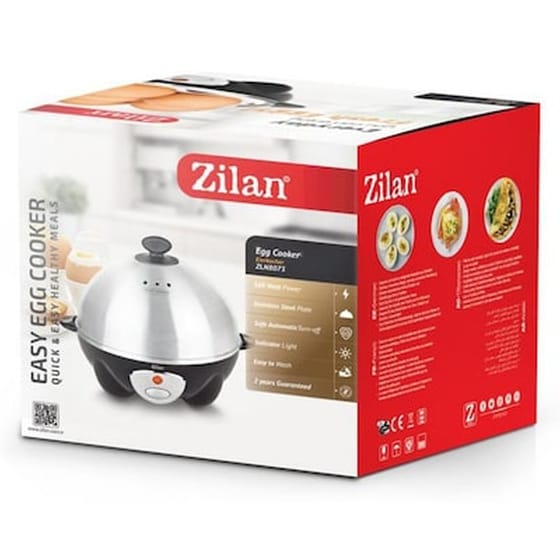 Βραστήρας Αυγών ZILAN ZLN8075 360 W 7 Θέσεων Inox image 4