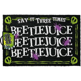 Πατάκι Εισόδου Grupo Erik Beetlejuice (Σκαθαροζούμης) 60x40 cm - Πολύχρωμο