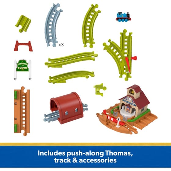 Πίστα Σταθμός Μπελ Fisher Price Thomas Το Τρενάκι image 10