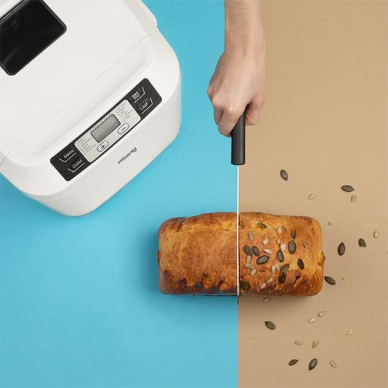 Αρτοπαρασκευαστής H.KOENIG BAKE340 550 W Λευκό image 5