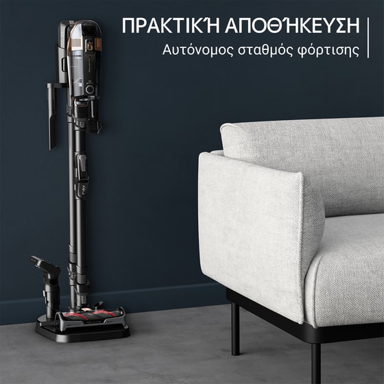 ROWENTA X-FORCE FLEX 15.60 Animal RH99G3WO 32.4 V  Μαύρο/Μπρονζέ Aqua Σκούπα Stick image 1