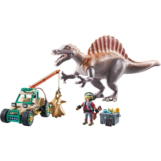 PLAYMOBIL® Επίθεση Σπινόσαυρου Στο Εξερευνητικό Όχημα (71820) image 1
