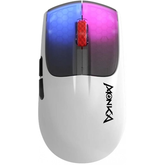 Gaming Ασύρματο Ποντίκι Marvo Monka Vero 10000 DPI - Λευκό image 0