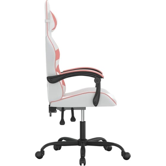 Καρέκλα Gaming VIDAXL 349552 από Τεχνητό Δέρμα - Λευκό image 2
