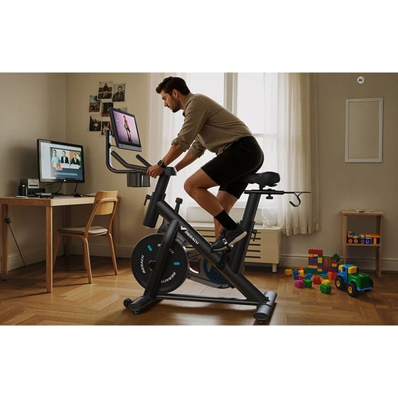 MERACH MR-S26B4-EU Ποδήλατο Γυμναστικής Spin Bike Μαύρο image 2