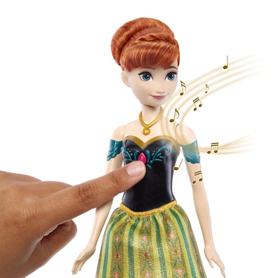 Mattel Disney Frozen Άννα που τραγουδάει (HLW56) image 4