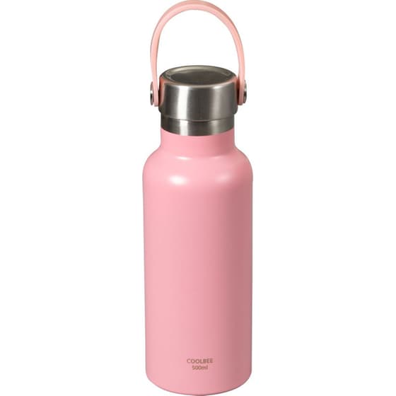 Μπουκάλι Θερμός Coolbee Ανοξείδωτο 500 ml Ροζ image 1