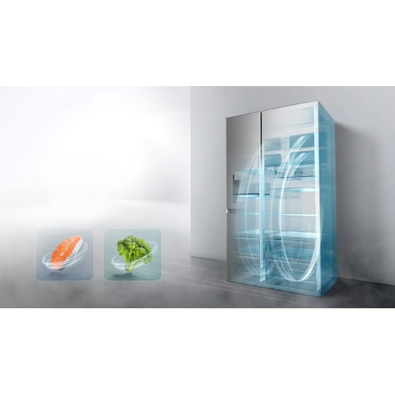 HISENSE RS818N4IIE Total No Frost 632 Lt Inox Ψυγείο Ντουλάπα image 7