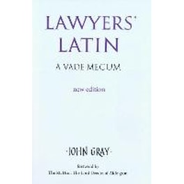 Lawyers' Latin