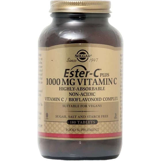 Solgar Ester-C Plus 1000mg - 180 ταμπλέτες image 0