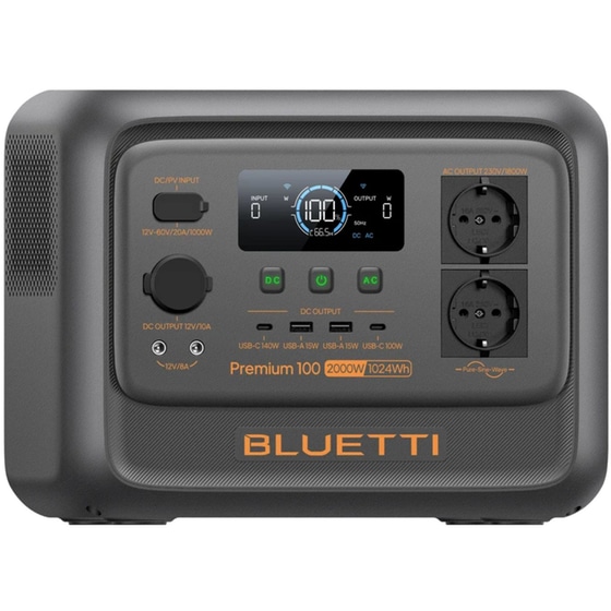 Bluetti Power Station Premium 100 V2 - Μαύρο image 5