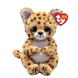 Λούτρινο TY Beannie Bellies Lloyd Fluffy Λεοπάρδαλη Ταμπά (15cm) 1607-41282