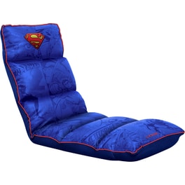 Καρέκλα Gaming Αναδιπλούμενη Trust GXT 718SM Rayzee DC Superman από Τεχνητό Δέρμα - Μπλε με Σχέδιο