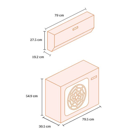 JURO-PRO MaxClima Black Κλιματιστικό Inverter 9.000 BTU A+++/A+++ με WiFi image 1