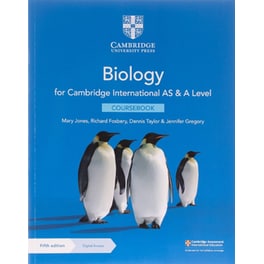 Cambridge International As & A Level Biology Coursebook With Digital Access (2 Years) 5th Edition