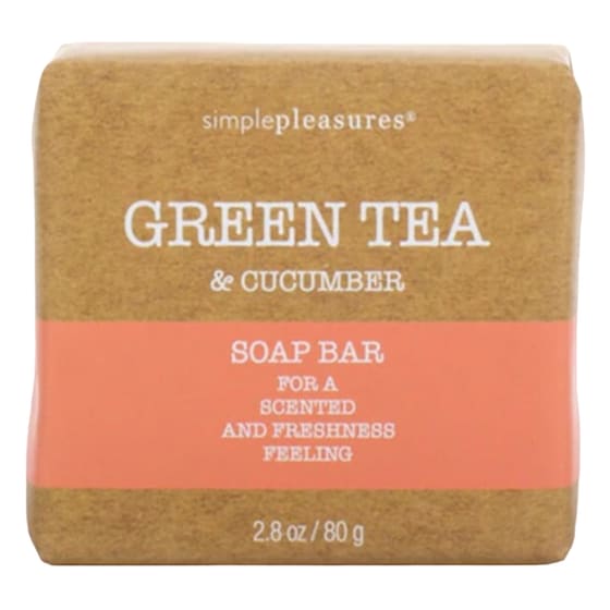 Σαπούνι Simple Pleasures Green Tea & Cucumber 80gr image 0