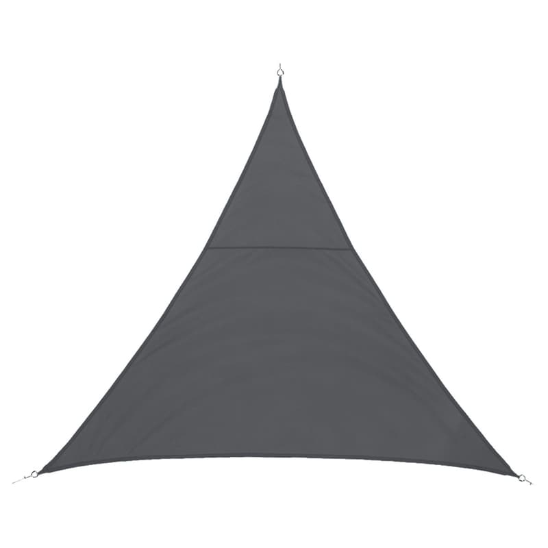 SPITISHOP Τέντα Spitishop Τριγωνικό Σκίαστρο Αδιάβροχο 3x3x3m - Γκρι