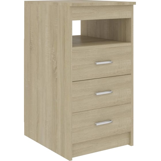 Γραφείο Μελέτης VidaXL από Μοριοσανίδα 140x50x76cm - Μπεζ image 5
