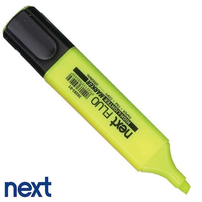 NEWONE STATIONERY CO., LIMITED Νext Fluo Φωσφ. Μαρκαδόρος Κίτρινος