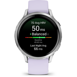 Smartwatch Garmin Venu 4 41mm - Silver with Periwinkle