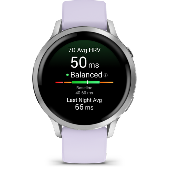 Smartwatch Garmin Venu 4 41mm - Silver with Periwinkle image 0