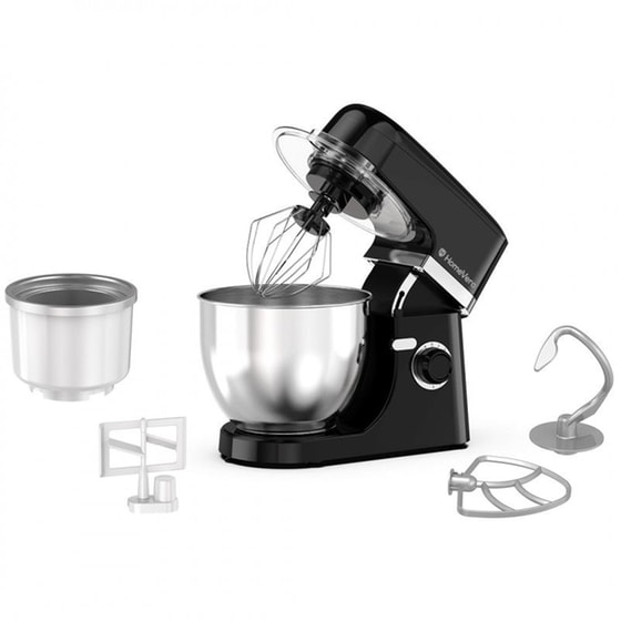 Κουζινομηχανή HOMEVERO HV-ICM1800B 1800 W 5 L Μαύρο/Ασημί image 2