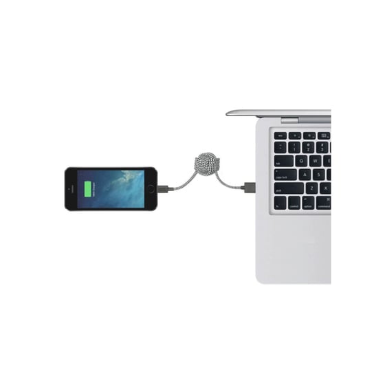 Καλώδιο δεδομένων Native Union Μπρελόκ Usb to Lightning 0.15m - Ζεβρέ image 4
