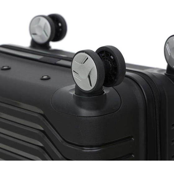 Βαλίτσα&nbsp;Μεγάλη&nbsp;Amber&nbsp;Μαύρο 75cm image 5